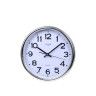 Relógio Parede Timemark Redondo Prateado 34cm Relógio Parede Timemark Redondo Prateado 34cm