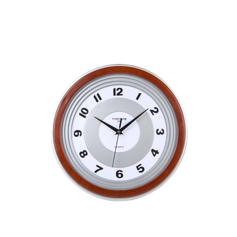 Rel�gio Parede Timemark Redondo Castanho 30cm - Image product