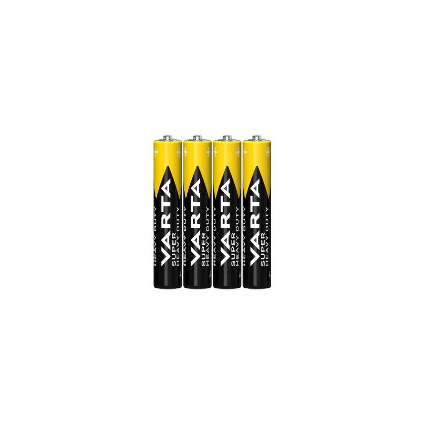 Pilha Super Heavy Duty AAA Multicor 1.5V 10.5X44.5mm Pack 4 Pilha Super Heavy Duty AAA Multicor 1.5V 10.5X44.5mm Pack 4