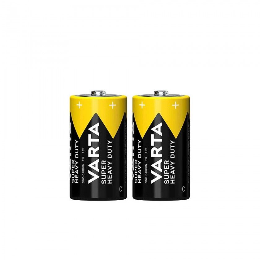 Pilha Super Heavy Duty C Multicor 1.5V 26.2X50mm Pack 2 Pilha Super Heavy Duty C Multicor 1.5V 26.2X50mm Pack 2