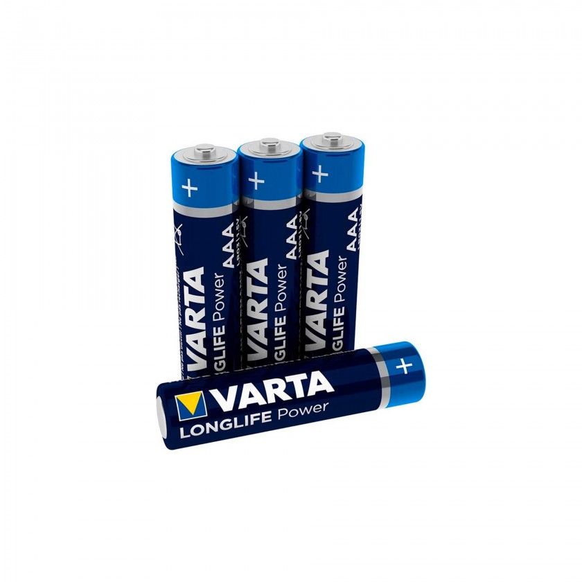 Pilha Longlife Power AAA Multicor 1.5V 10.5X44.5mm Pack 4