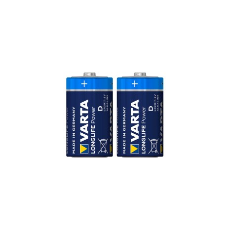 Pilha Longlife Power D Multicor 1.5V Pack 2 - Image product