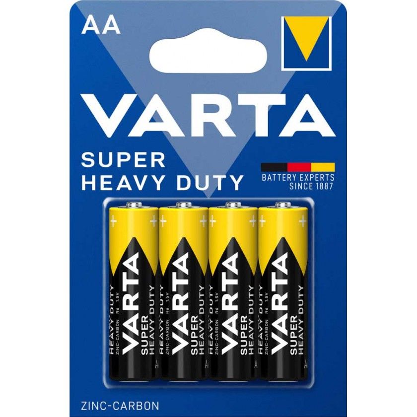 Pilha Super Heavy Duty AA Multicor 1.5V 14.5X50.5mm Pack 4