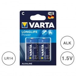 Pilha Longlife Power C Multicor Pack 2