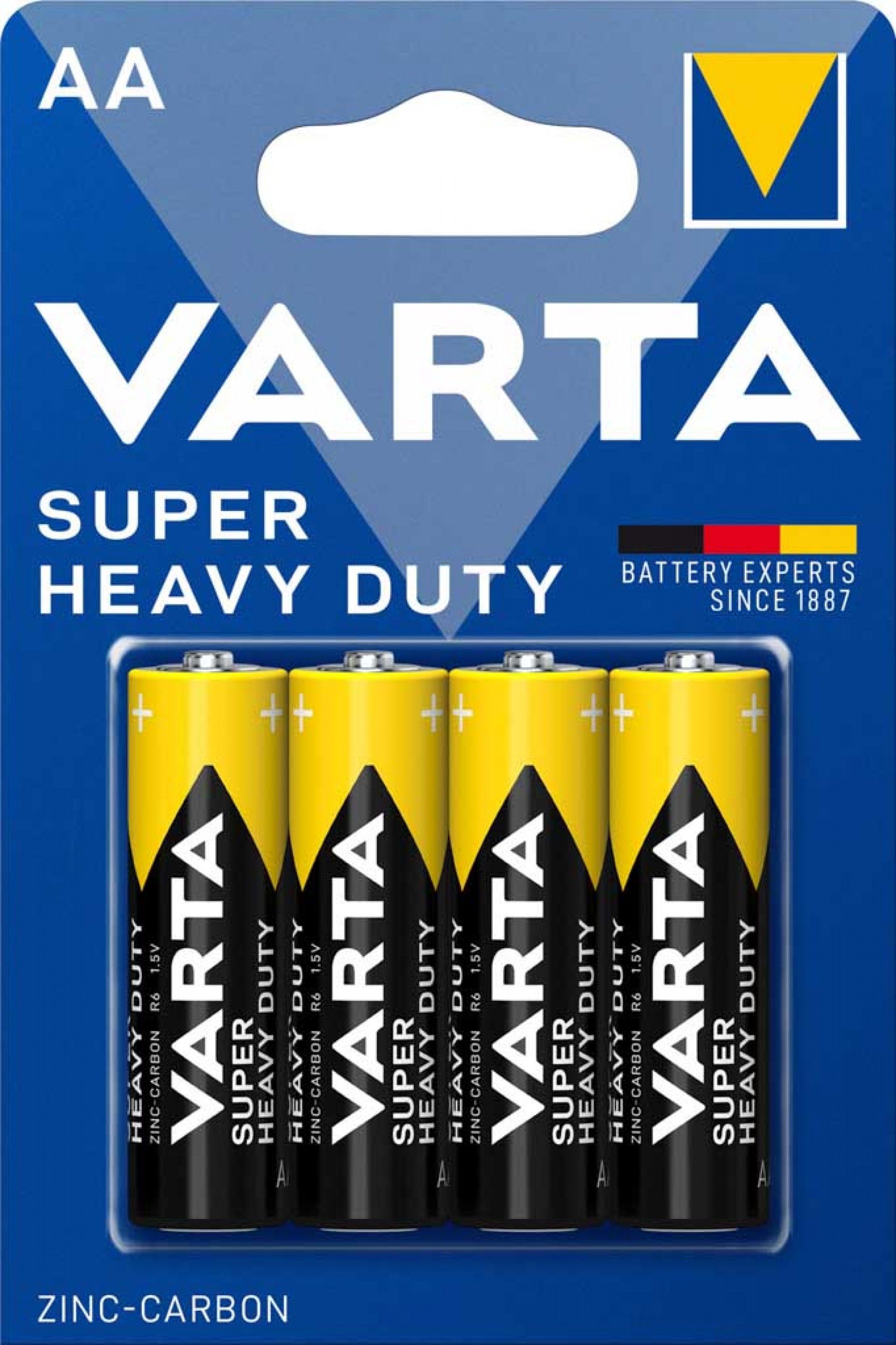 Pilha Super Heavy Duty AA Multicor 1.5V 14.5X50.5mm Pack 4