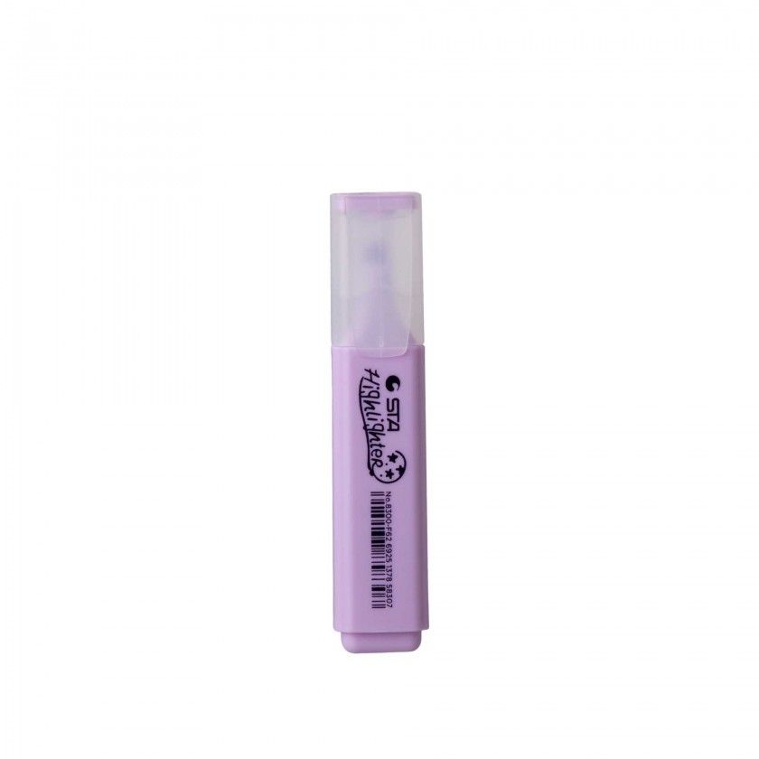 Marcador Fluorescente Sta Pastel Violeta 12X2cm Marcador Fluorescente Sta Pastel Violeta 12X2cm