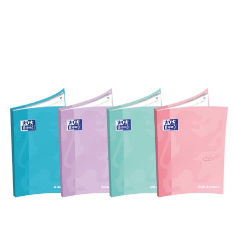 Agenda Escolar Oxford Touch Multicor A6 12X18cm - Image product