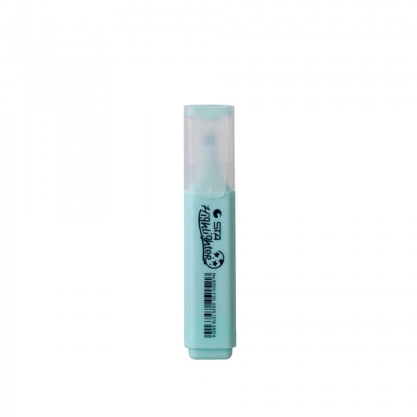 Marcador Fluorescente Sta Pastel Azul 12X2cm Marcador Fluorescente Sta Pastel Azul 12X2cm