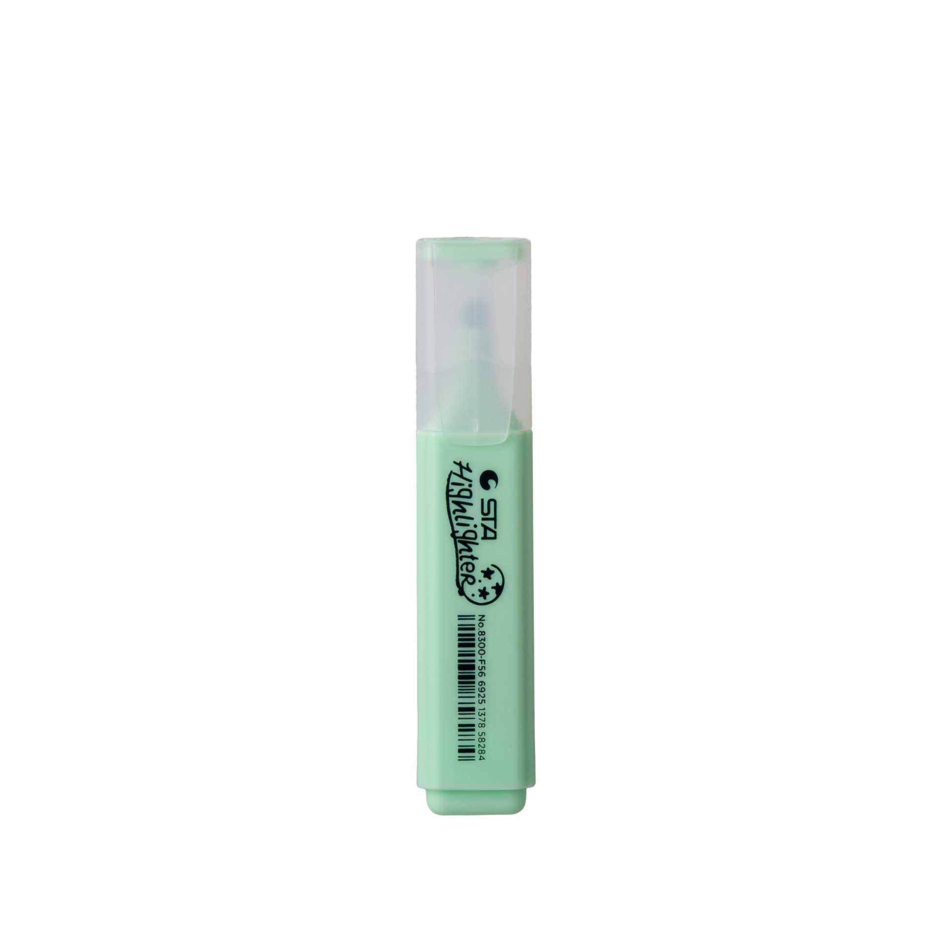 Marcador Fluorescente Sta Pastel Verde 12X2cm