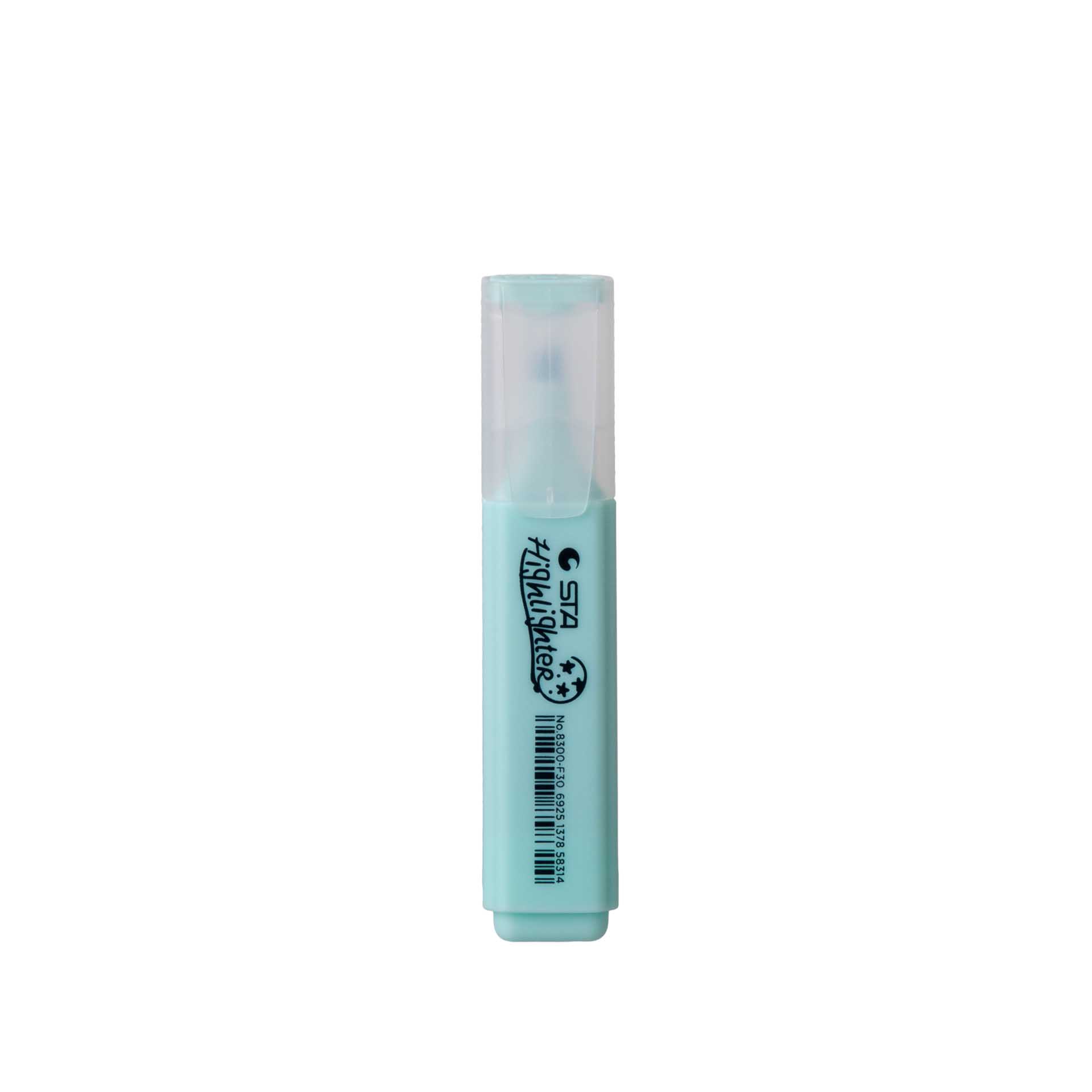Marcador Fluorescente Sta Pastel Azul 12X2cm