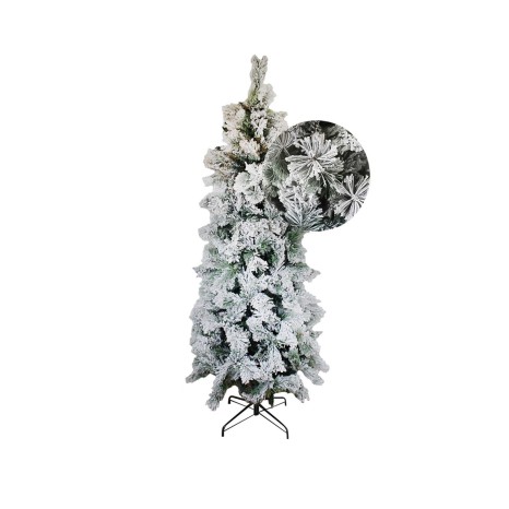 Árvore Natal com Neve Slim Multicor 210cm - Image product