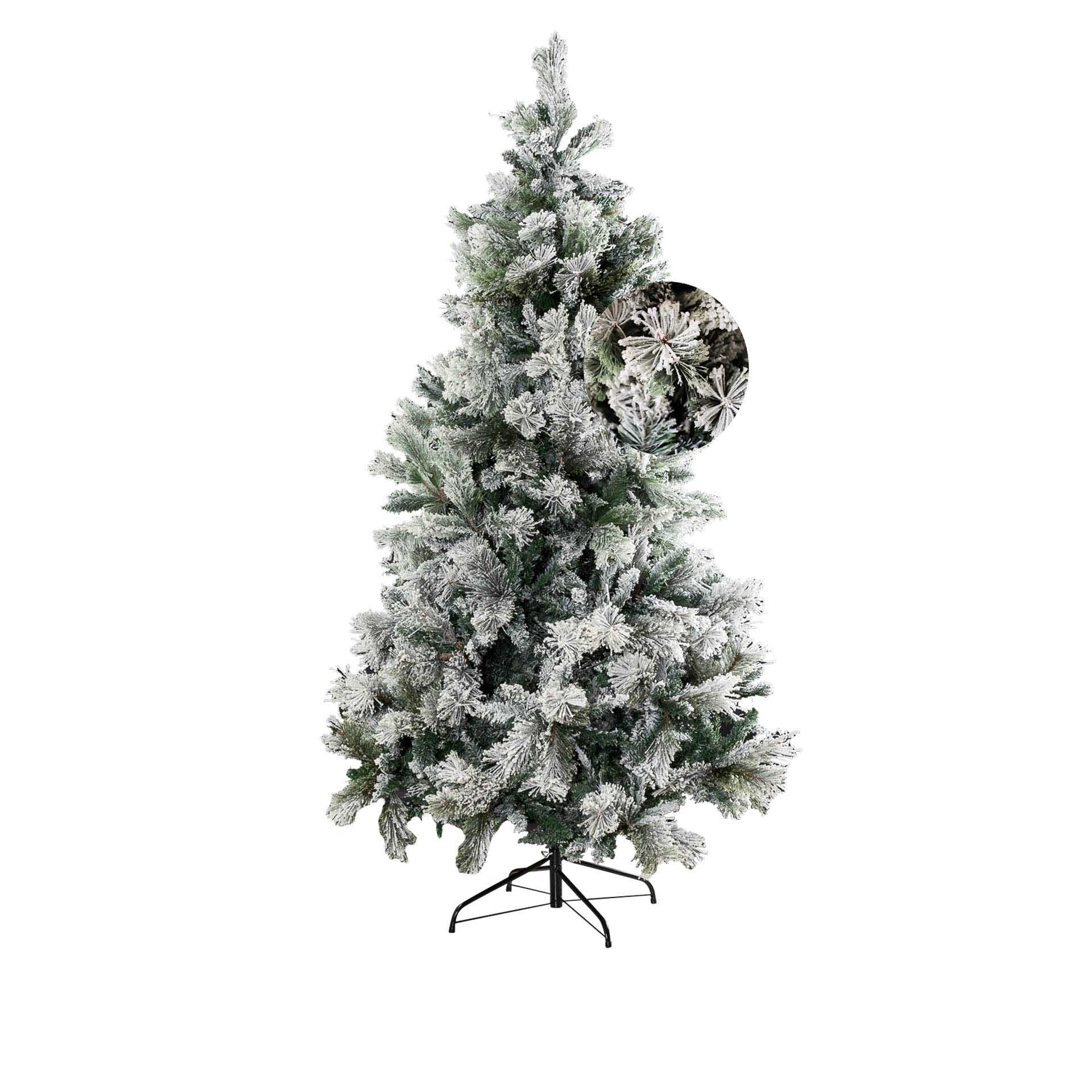 Árvore Natal com Neve Multicor 240cm
