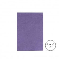 Folha Tecido Felpo Roxo 23X30mm