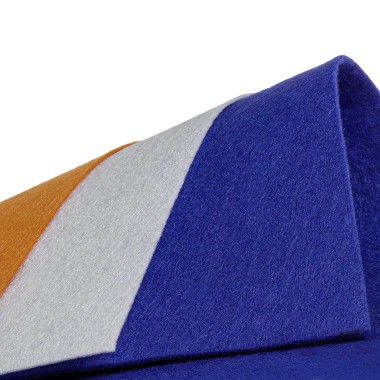 Folha Tecido Felpo Turquesa 23X30mm