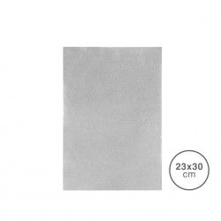 Folha Tecido Felpo Branco 23X30mm