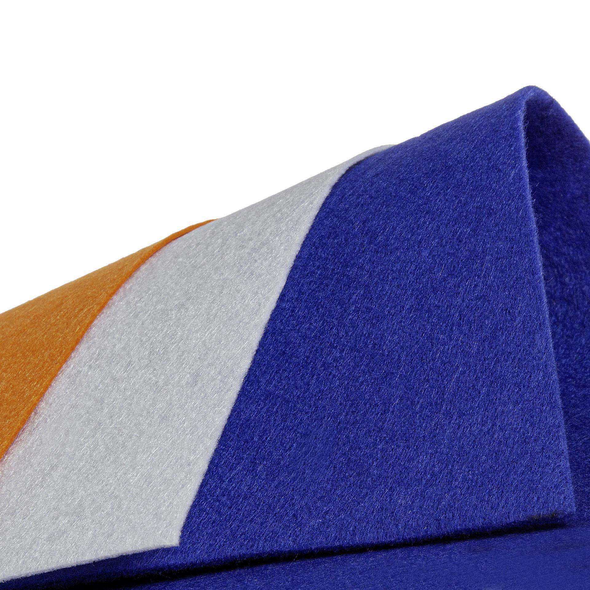 Folha Tecido Felpo Turquesa 23X30mm