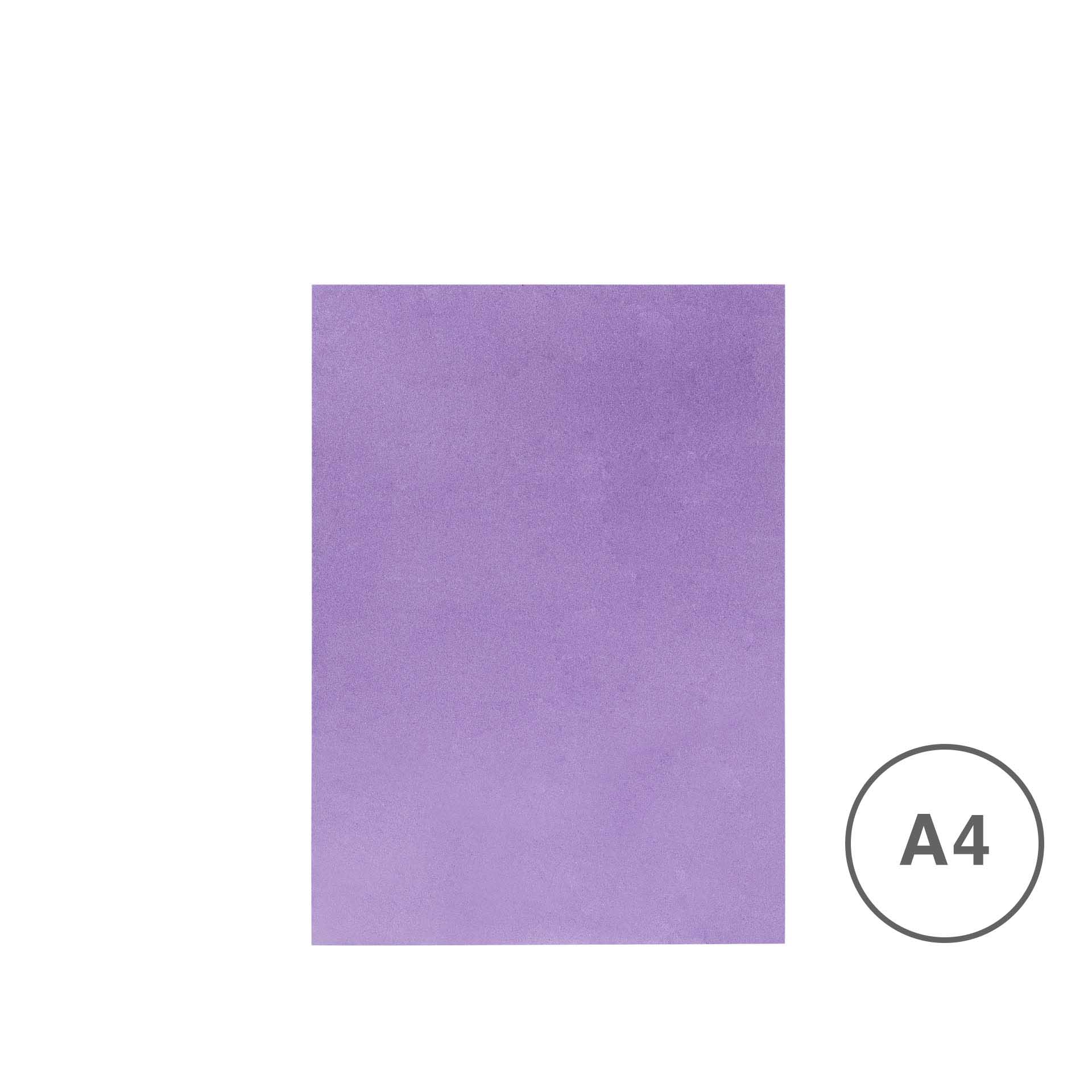 Folha Esponja Eva Lilás A4 20X29cm
