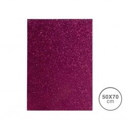 Folha Esponja Eva Glitter Lil�s 50X70X2mm