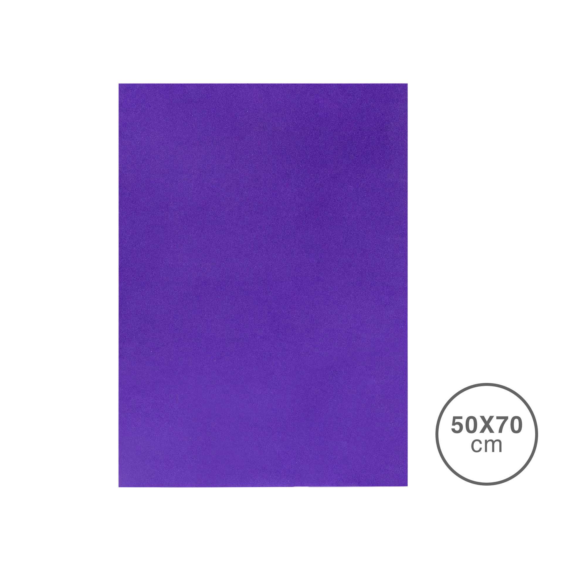 Folha Esponja Eva Roxo 50X70X2mm