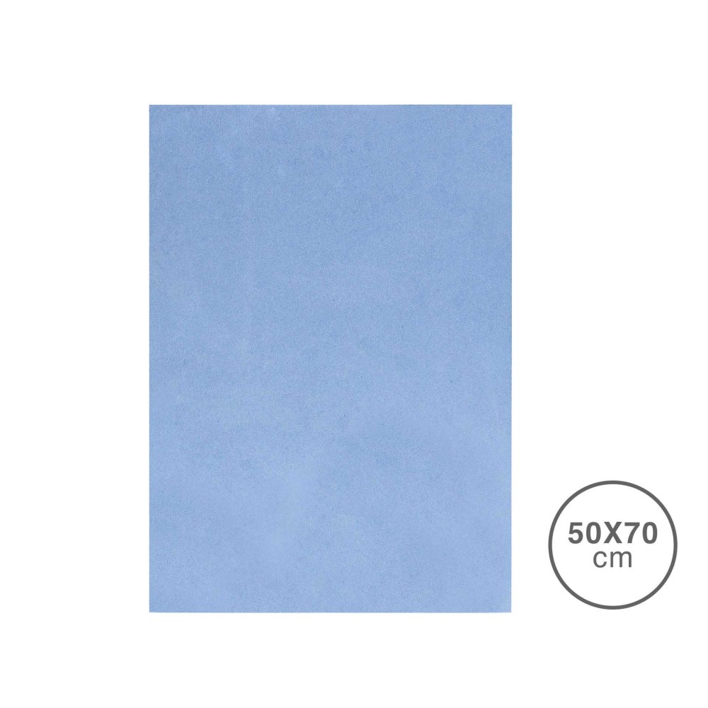Folha Esponja Eva Azul Ciano 50X70X2mm