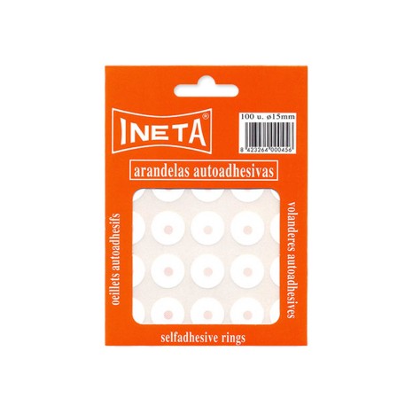 Reforço Folha Ineta Blister 15mm 100 Unidades - Image product
