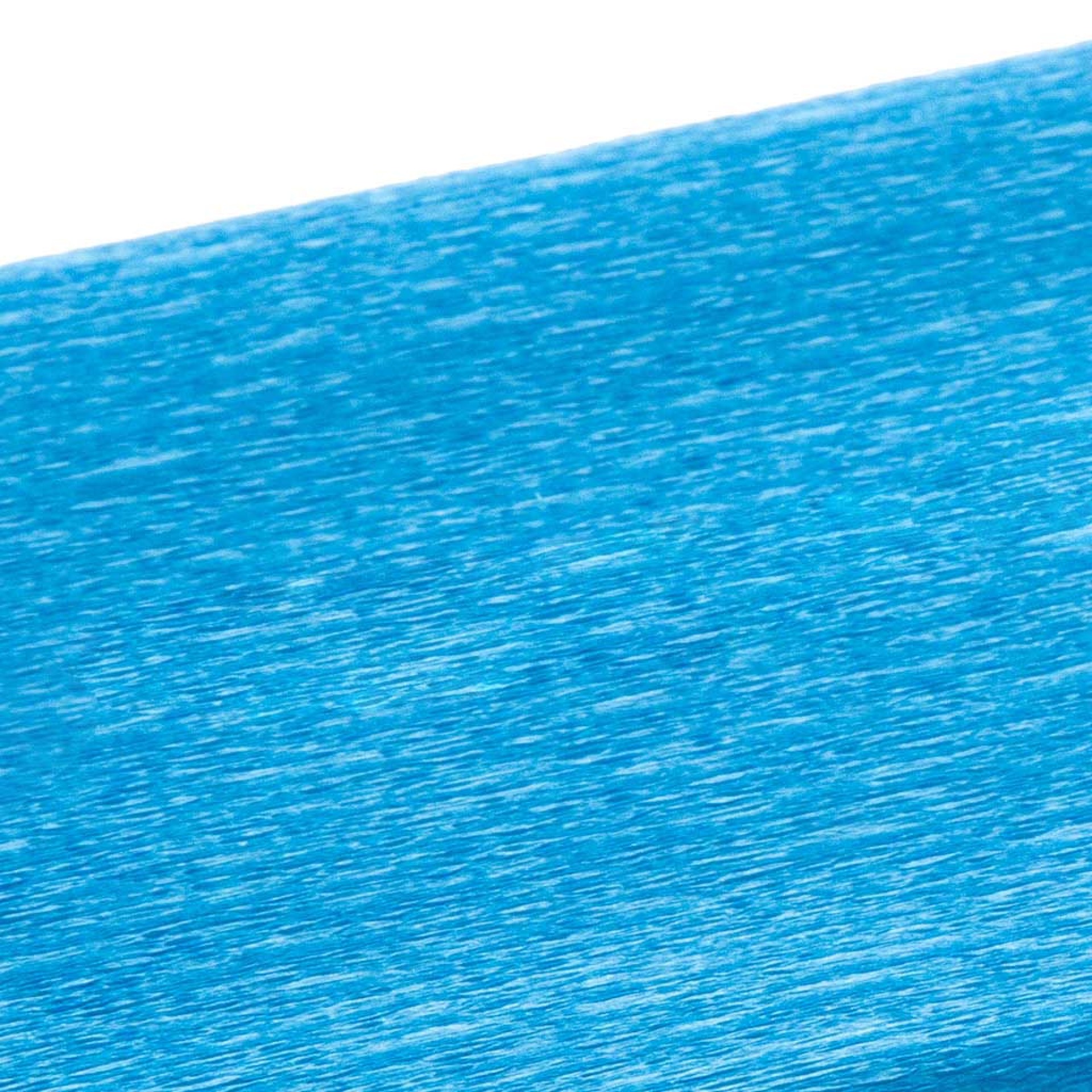 Papel Crepe Fama Azul Ciano 50X250cm