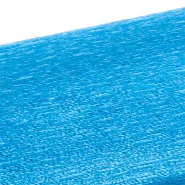 Papel Crepe Fama Azul Ciano 50X250cm
