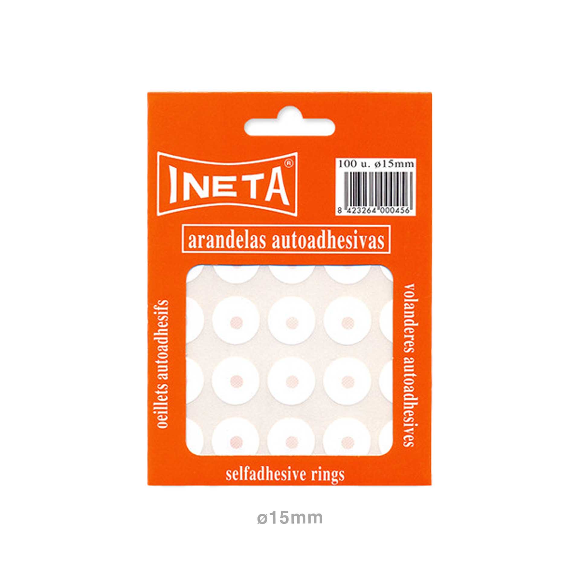 Reforço Folha Ineta Blister 15mm 100 Unidades