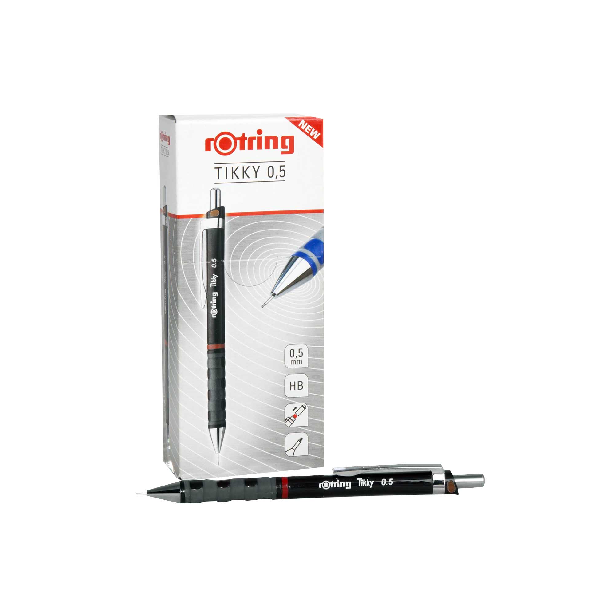 Lápiseira Rotring Preto 0.5mm