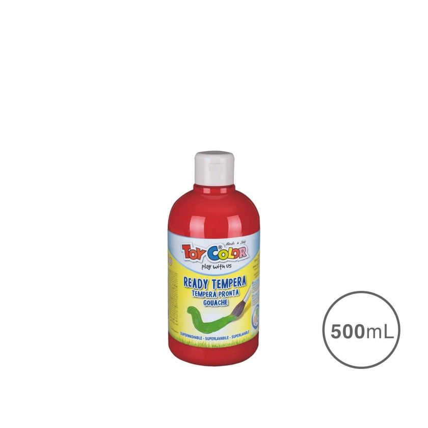 Guache Toy Color Pronto 500ml Vermelho Guache Toy Color Pronto 500ml Vermelho