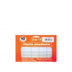 Etiquetas Autocolantes Ineta Blister 10 Folhas 12X30mm