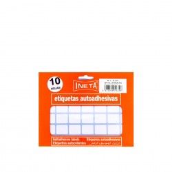 Etiquetas Autocolantes Ineta Blister 10 Folhas 16X22mm