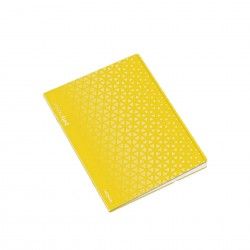Caderno Agrafado Ambar Triangulos 90gr 48 Folhas Quadriculado