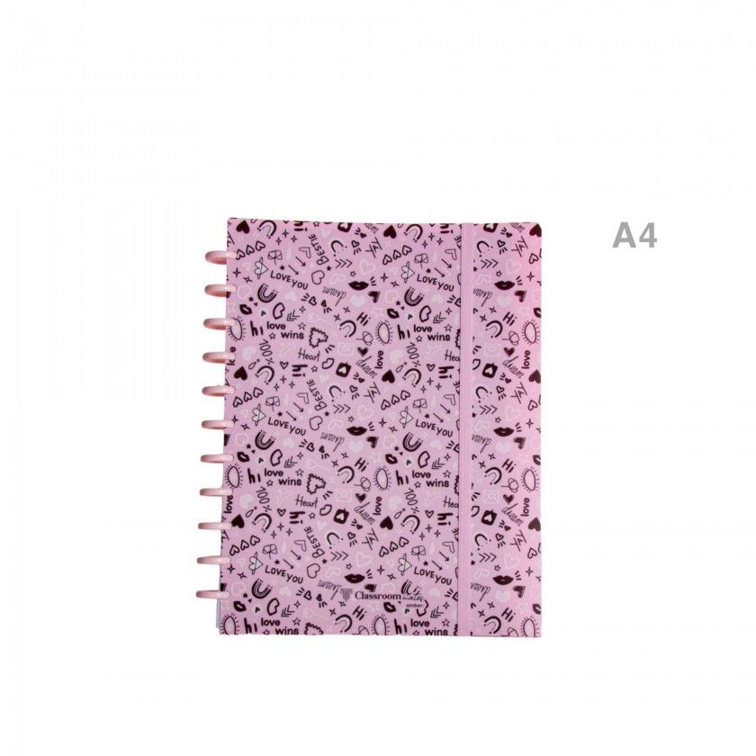 Caderno Inteligente Ecosmart Capa Polipropileno 100gr A4 100 Folhas Sweetie