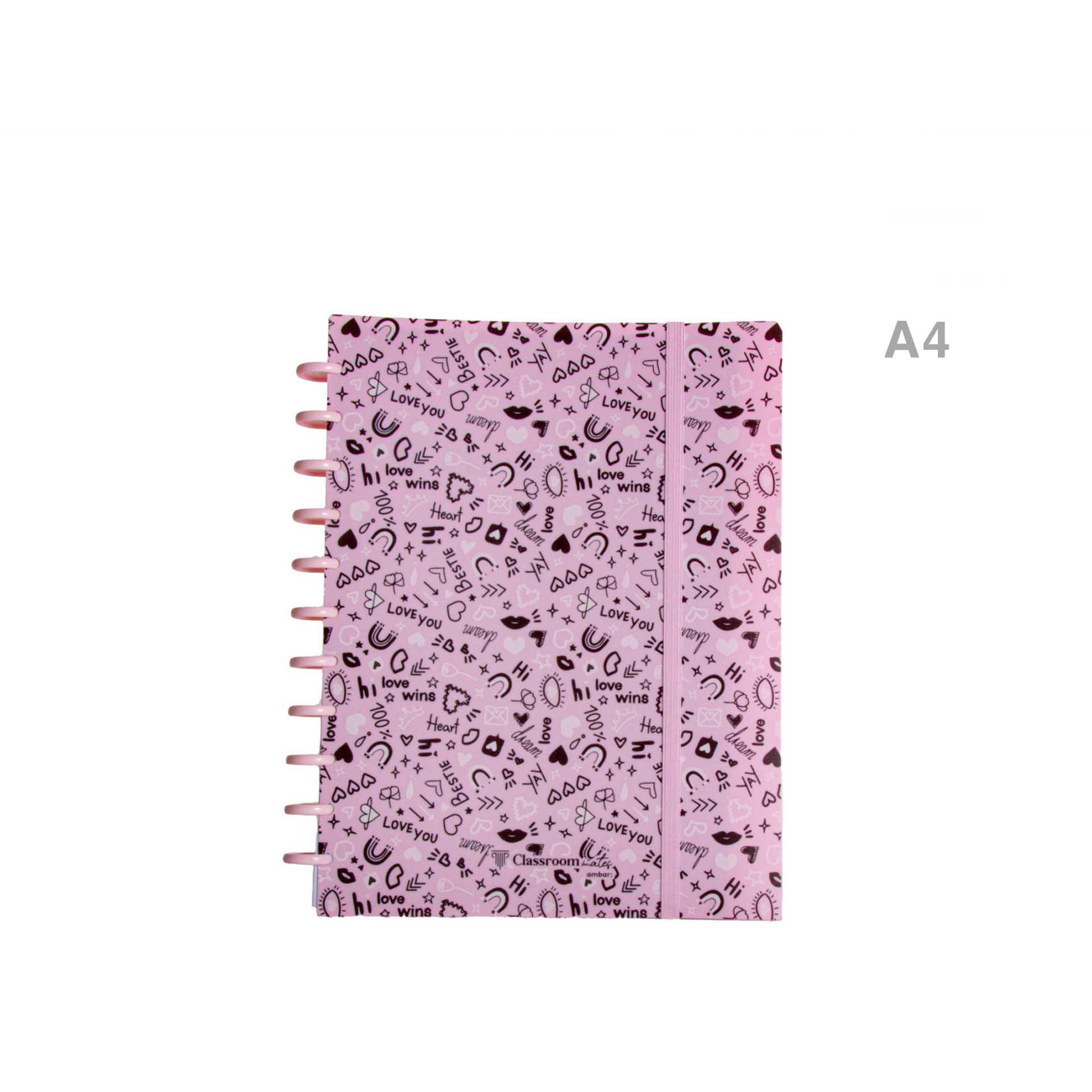 Caderno Inteligente Ecosmart Capa Polipropileno 100gr A4 100 Folhas Sweetie