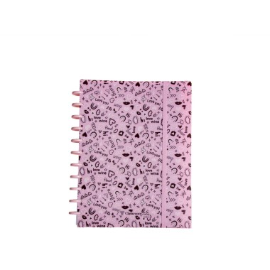 Caderno Inteligente Ecosmart Capa Polipropileno 100gr A4 100 Folhas Sweetie