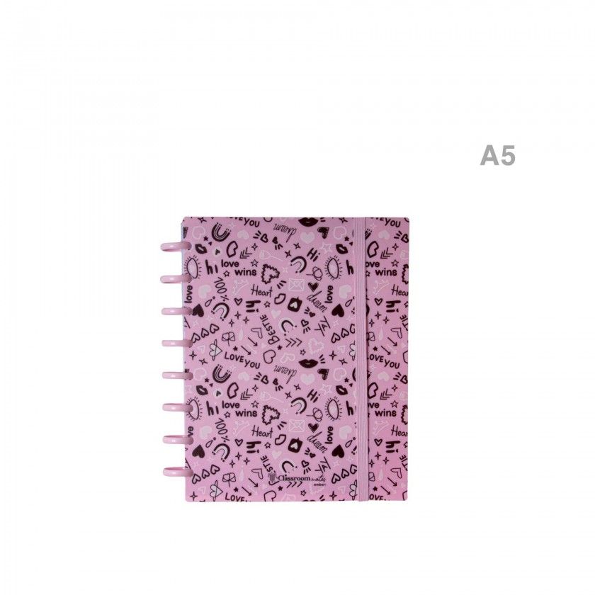 Caderno Inteligente Ecosmart Capa Polipropileno 100gr A5 100 Folhas Sweetie Caderno Inteligente Ecosmart Capa Polipropileno 100gr A5 100 Folhas Sweetie