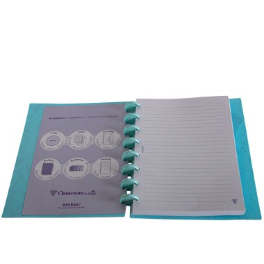 Caderno Inteligente Ecosmart Capa Polipropileno 100gr A5 100 Folhas Lilies