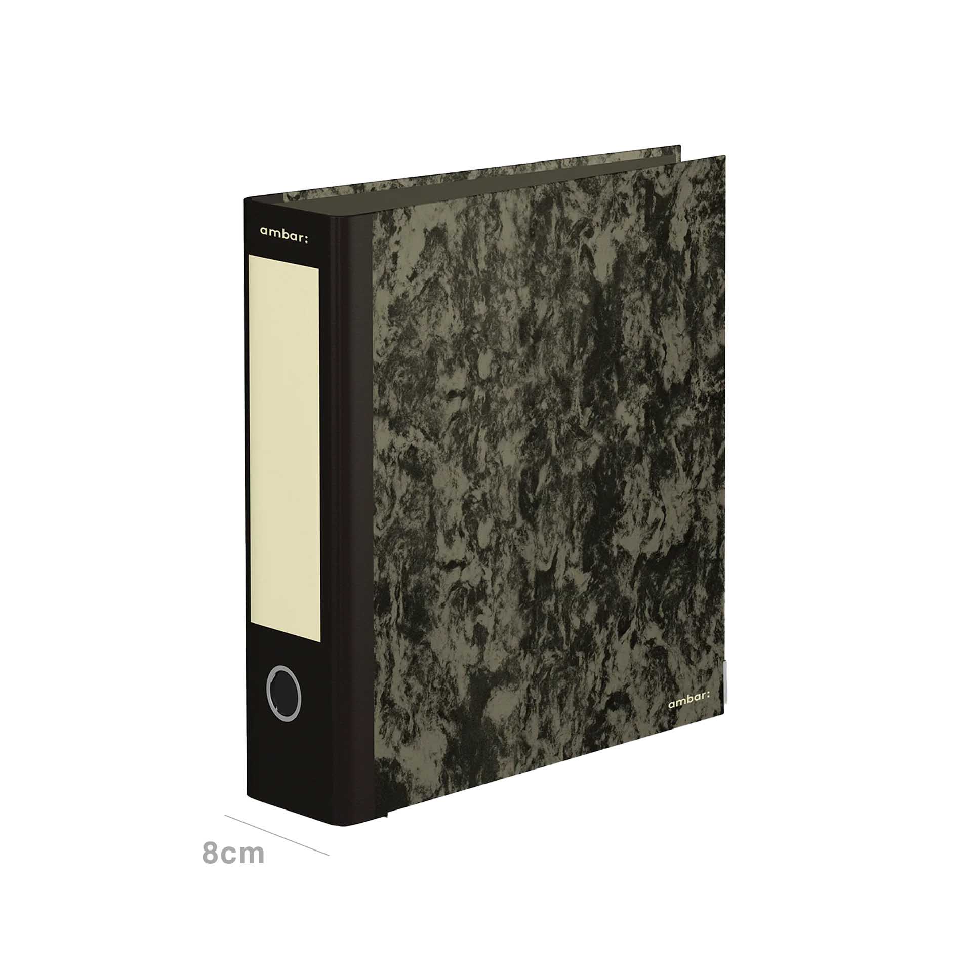 Pasta Arquivo Ambar Comercial A4 L/80mm