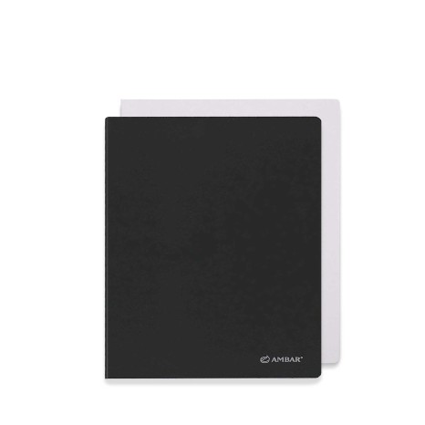 Caderno Agrafado School Capa Preta 80 Folhas Liso - Image product