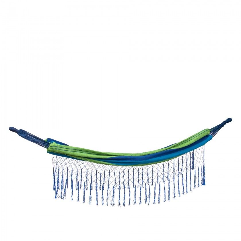 Cama Rede Tecido Multicor 220X150cm