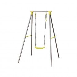 Baloio 1 Assento Metal Cinzento 137X142X182cm
