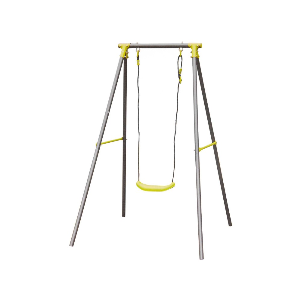 Baloiço 1 Assento Metal Cinzento 137X142X182cm