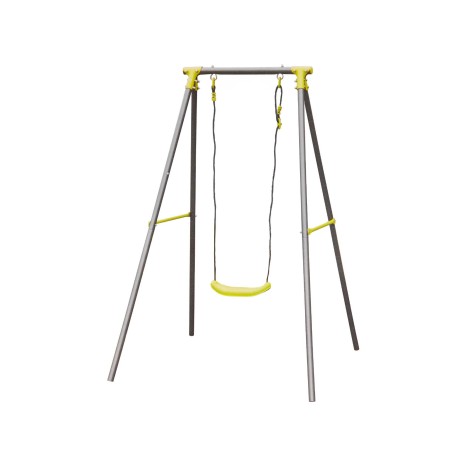 Baloiço 1 Assento Metal Cinzento 137X142X182cm - Image product