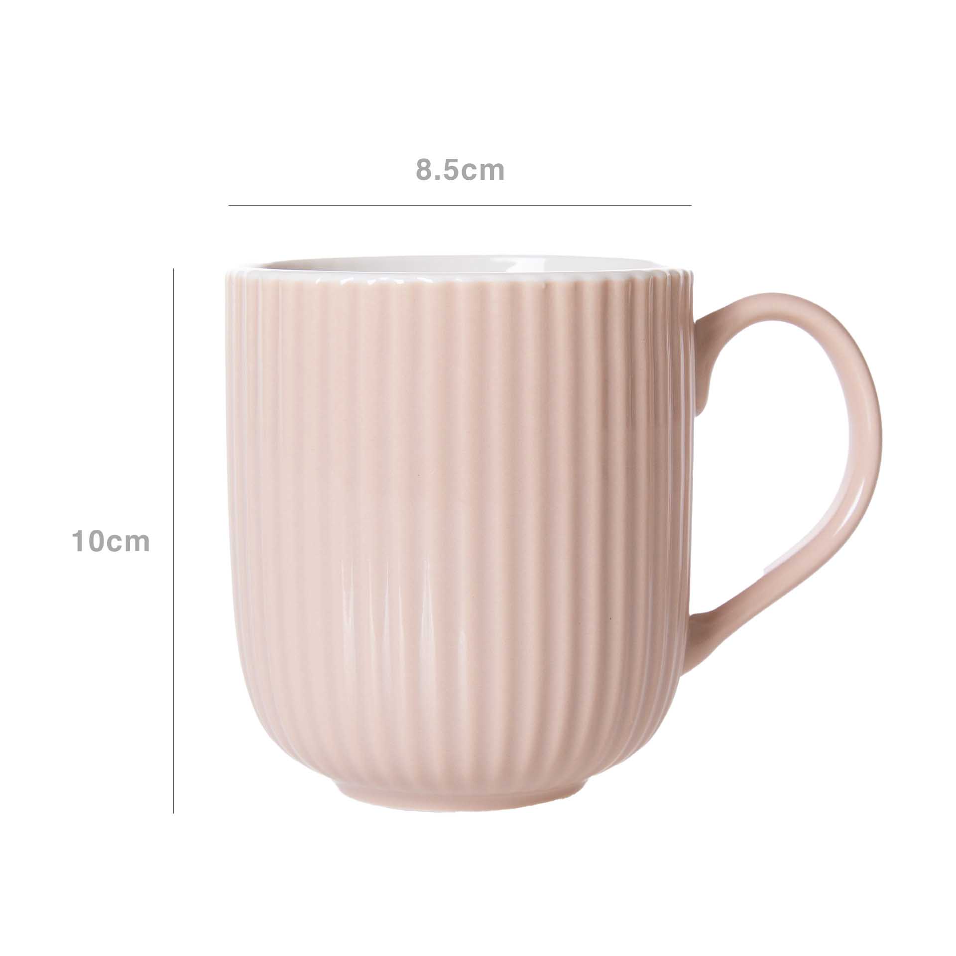 Caneca Cerâmica Cores Sortidas 360ml 8.5X12X10cm