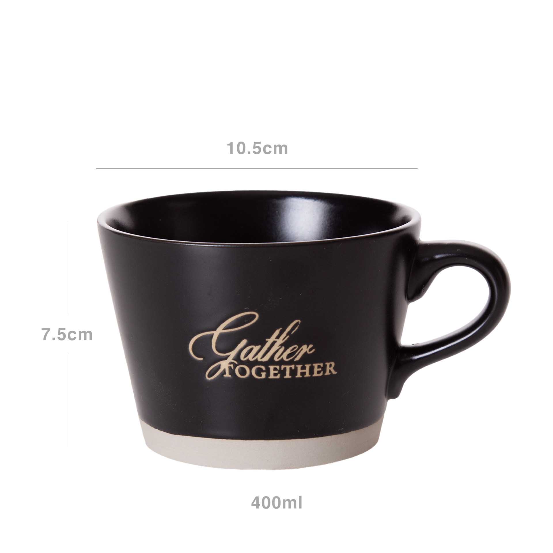 Chávena Almoçadeira Cores Sortidas 400ml 10.5X8X7.5cm