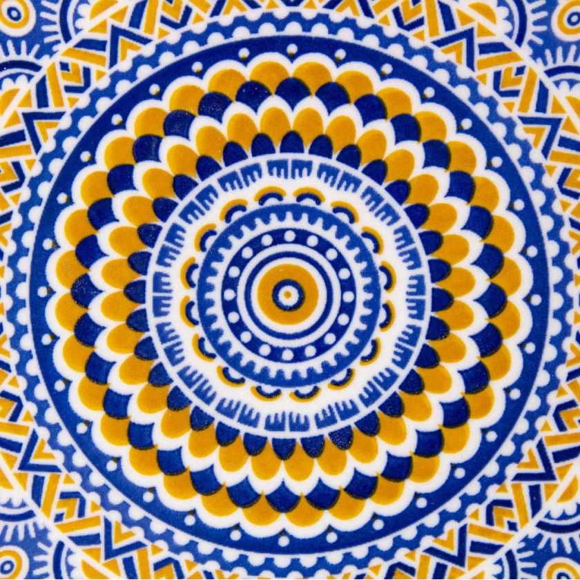 Prato Raso Padro Amarelo 10.5cm