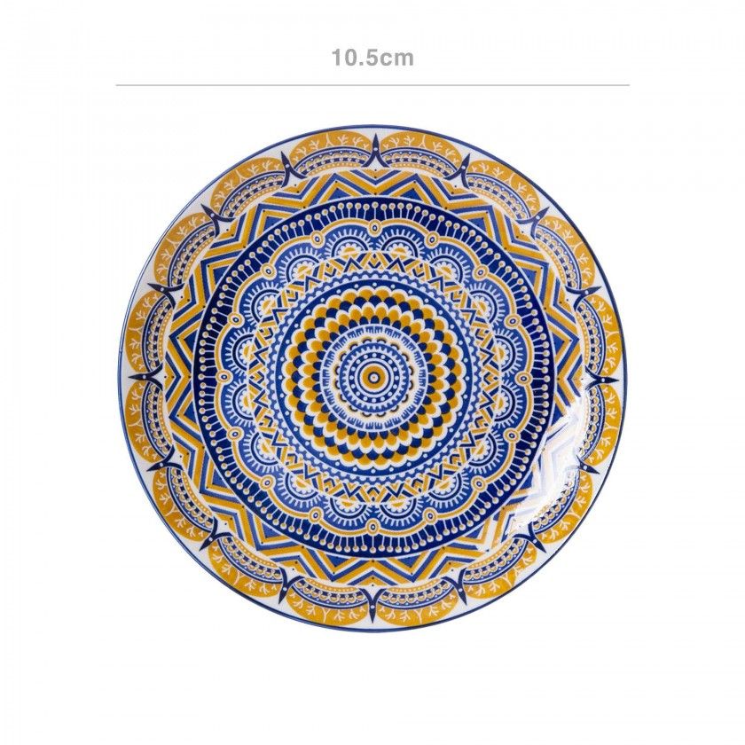 Prato Raso Padro Amarelo 10.5cm