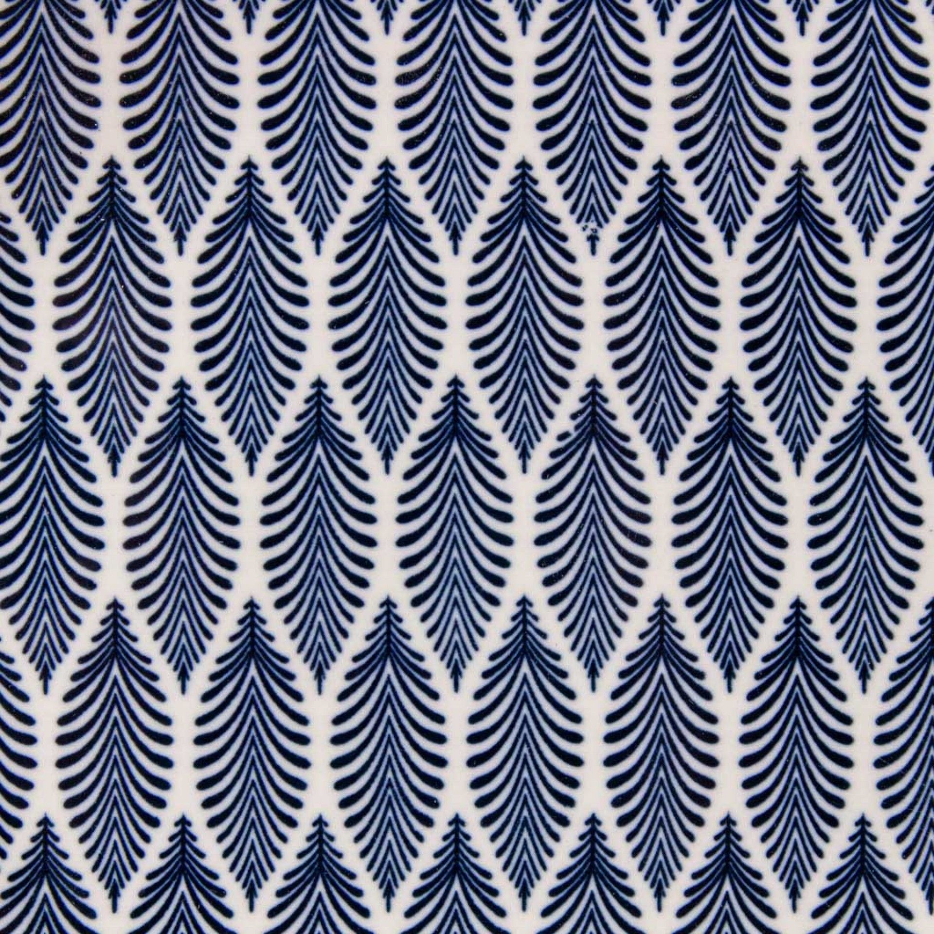 Prato Raso Padrão Azul 10.5cm