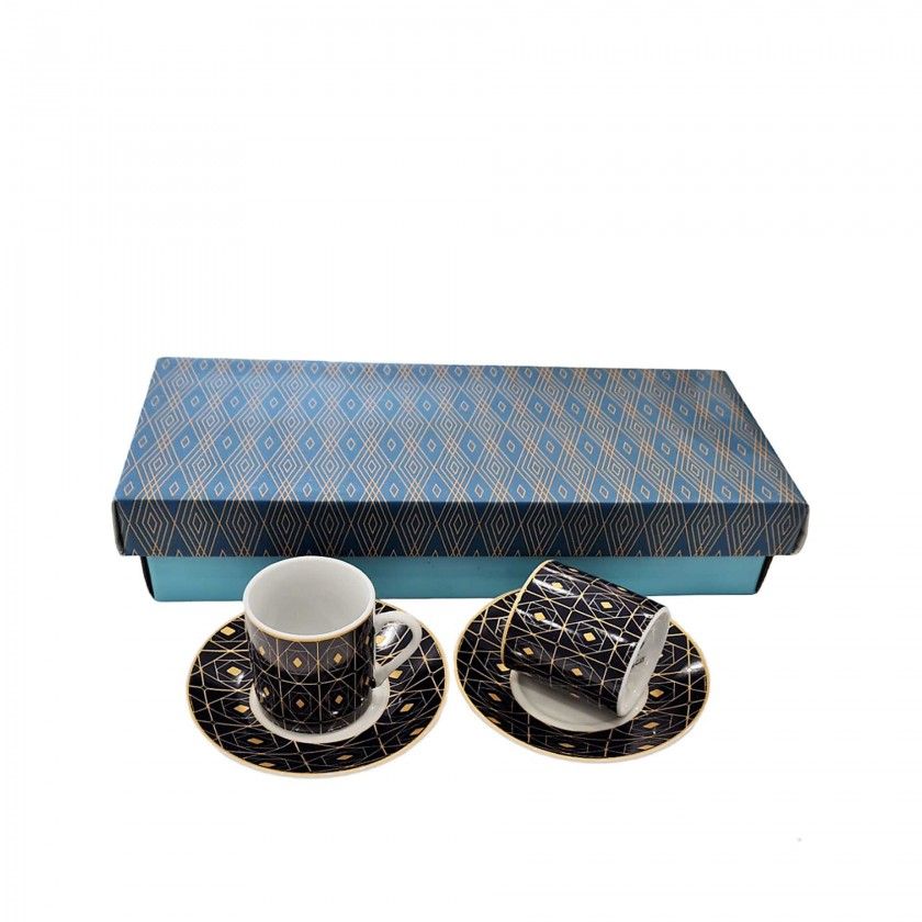 Chávena Café Preto Pack 6 Chávena Café Preto Pack 6